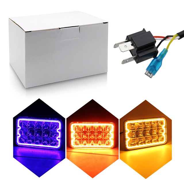 Fluvio LED 4x6 con colores Angle Eyes JG-1002N