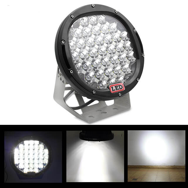 Luz de trabajo LED redonda de 9 pulgadas de 185W pulgada JG-903