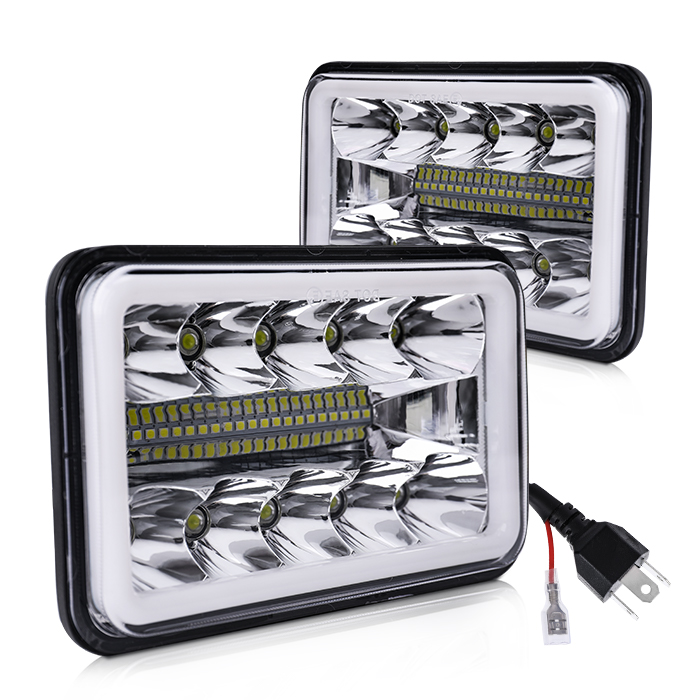 4x6 Muti-Colors Angel Eyes Square LED LED JG-1002-HP