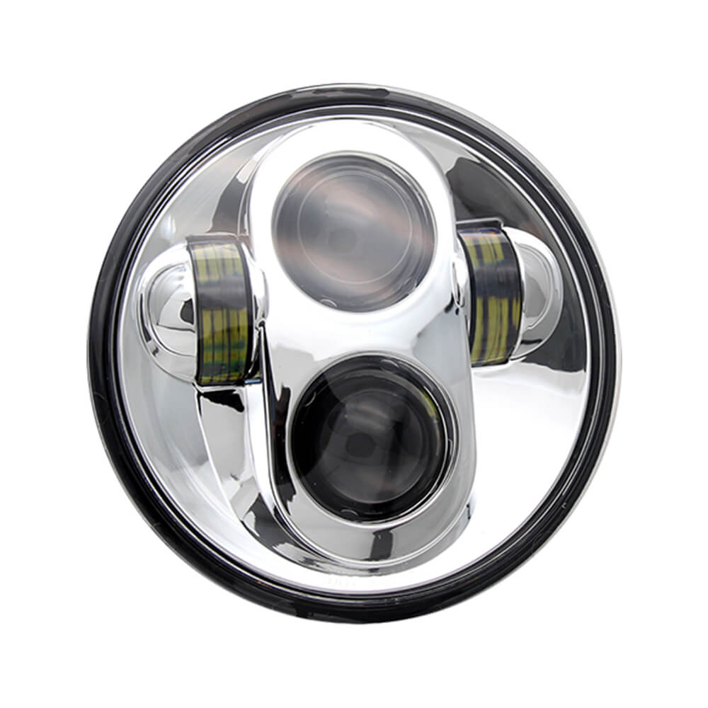 5,75 pulgadas PORYECTOR LED Faro para Motocicletas Harley JG-M002
