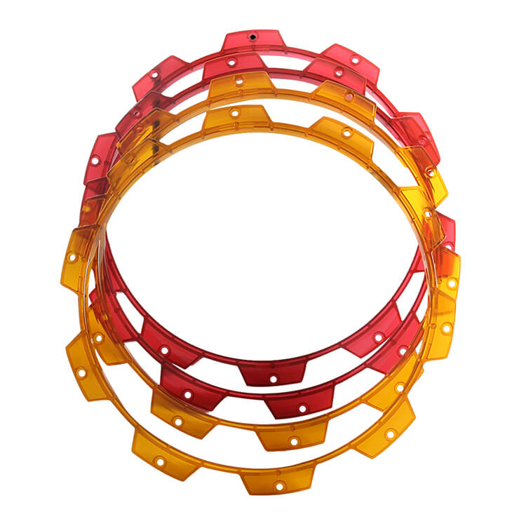 Luces de conducción con láser de 9 pulgadas JG-L090 de tres colores