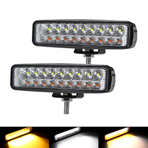 Marina marina cuadrada de 6 pulgadas Dual, luces de trabajo LED Automotriz, Luz auxiliar automotriz.JG-921S